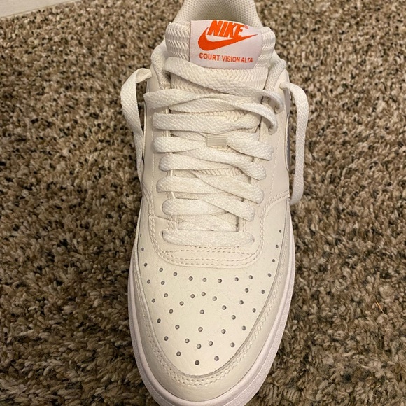 White and Blue Air Force 1s - Picture 3 of 3